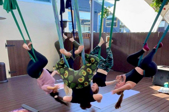 pier to point wellness san diego aerial yoga