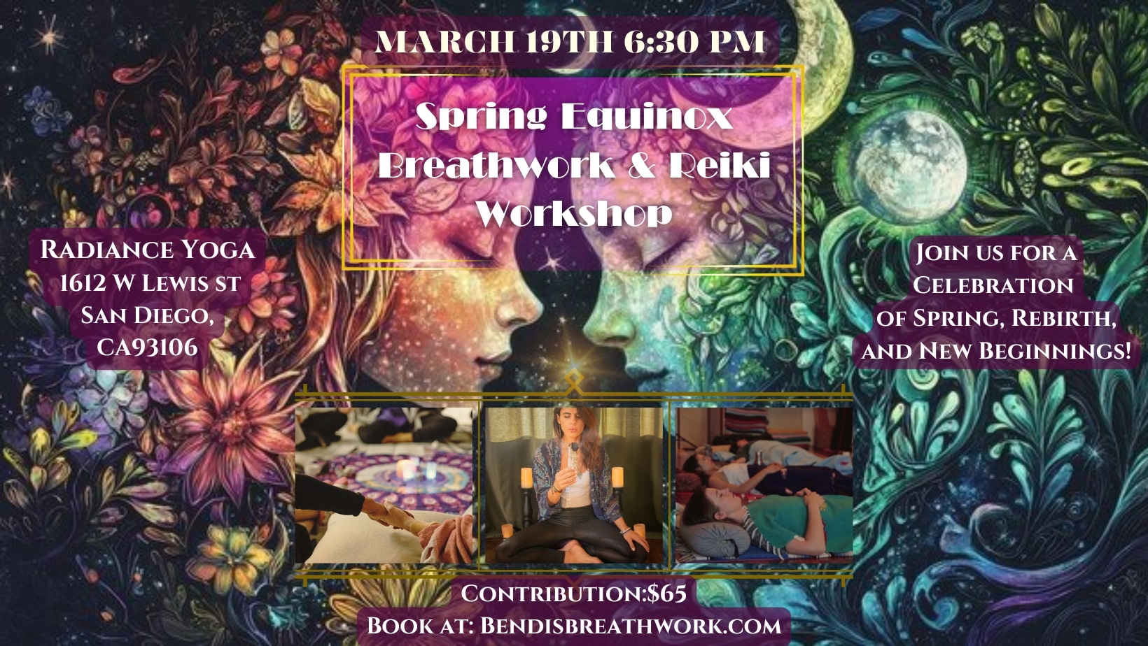 Spring Equinox Breathwork and Reiki LocallyWell