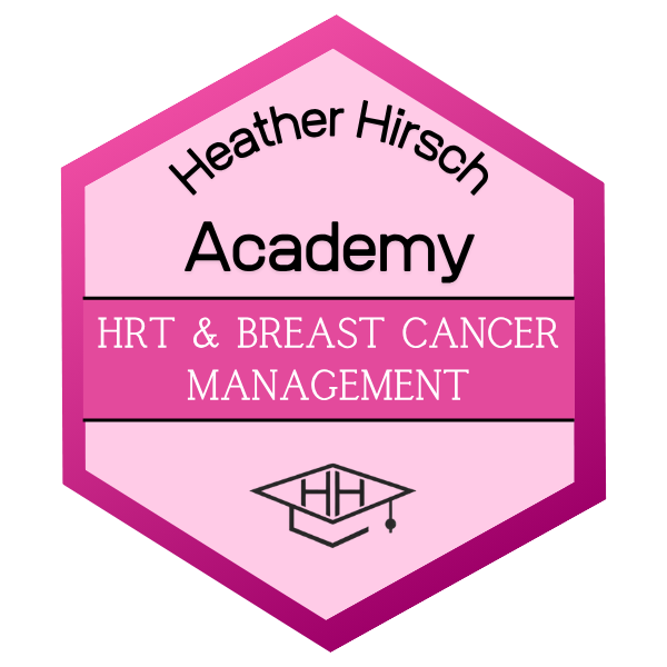 hormone therapy breast cancer management badge