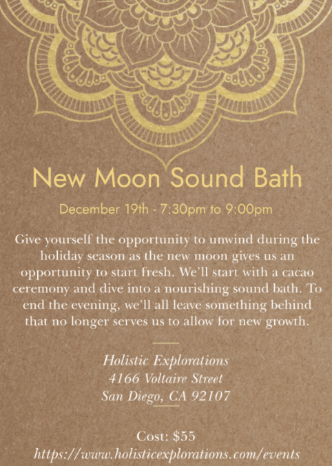 New Moon Sound Bath Dec 19 2025