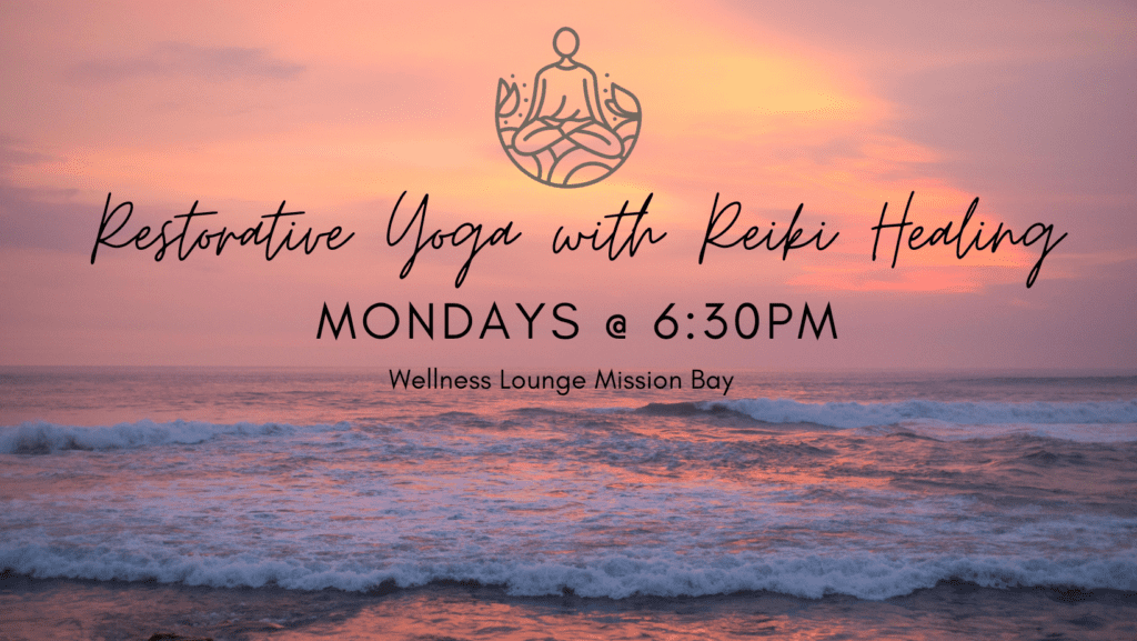 Restorative + Yin Yoga with Reiki and Sound Healing Restorative + Yin Yoga with Reiki and Sound Healing