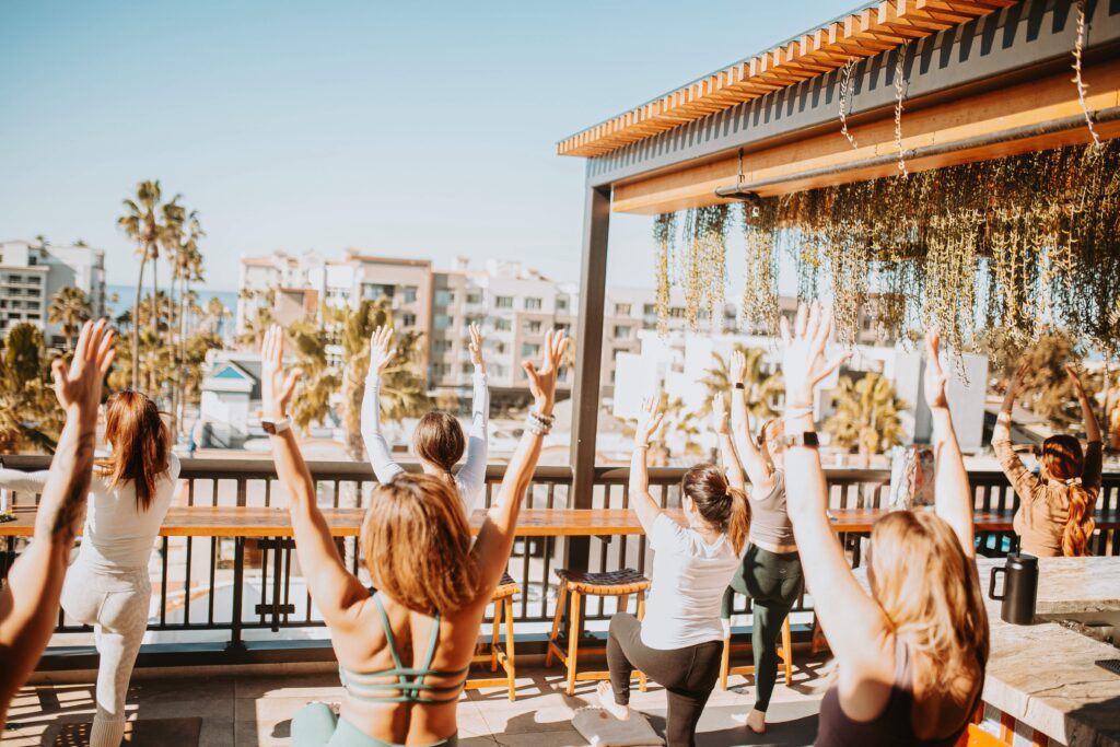 Rooftop Yoga