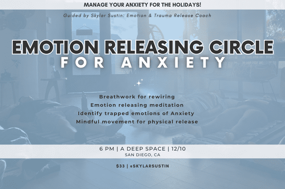 Emotion Releasing Circle For Anxiety