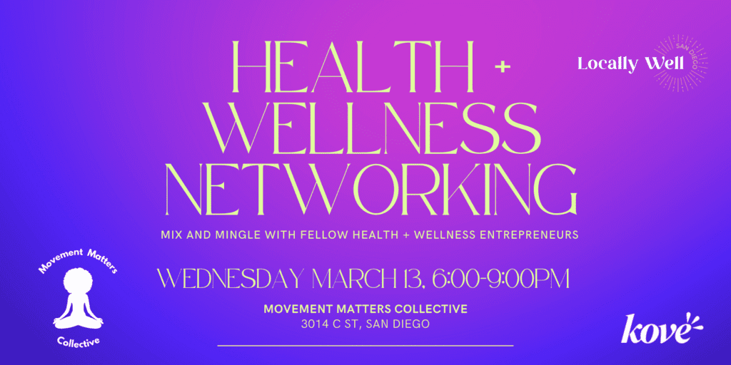 [ad] Health + Wellness Networking: Mindful Mixer