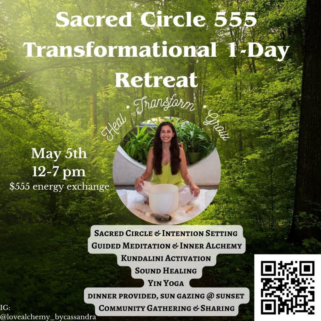 Sacred Circle 555 Transformational 1-Day Retreat