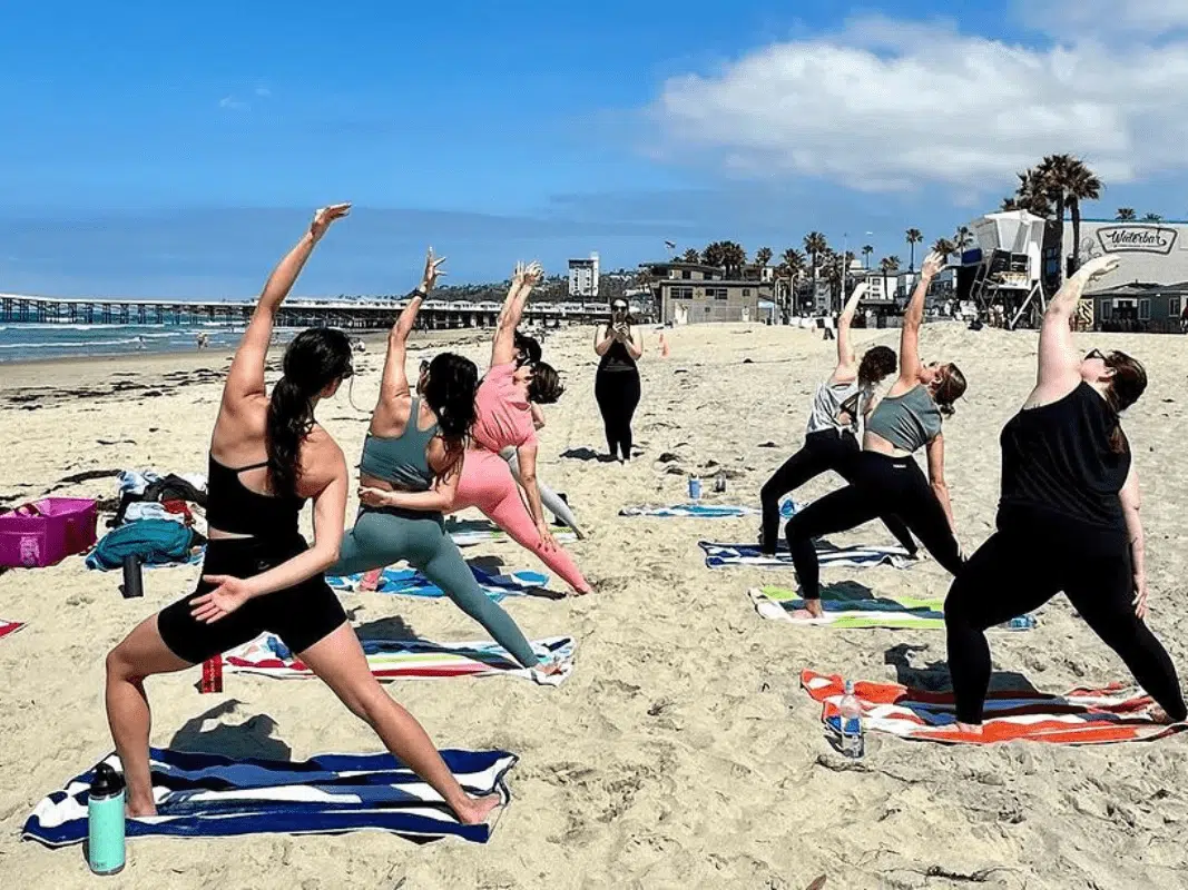 sunset cliffs yoga san diego
