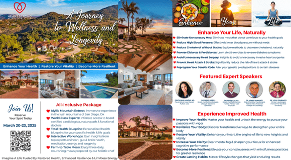 Healthy Heart Retreat: Journey to Wellness and Longevity