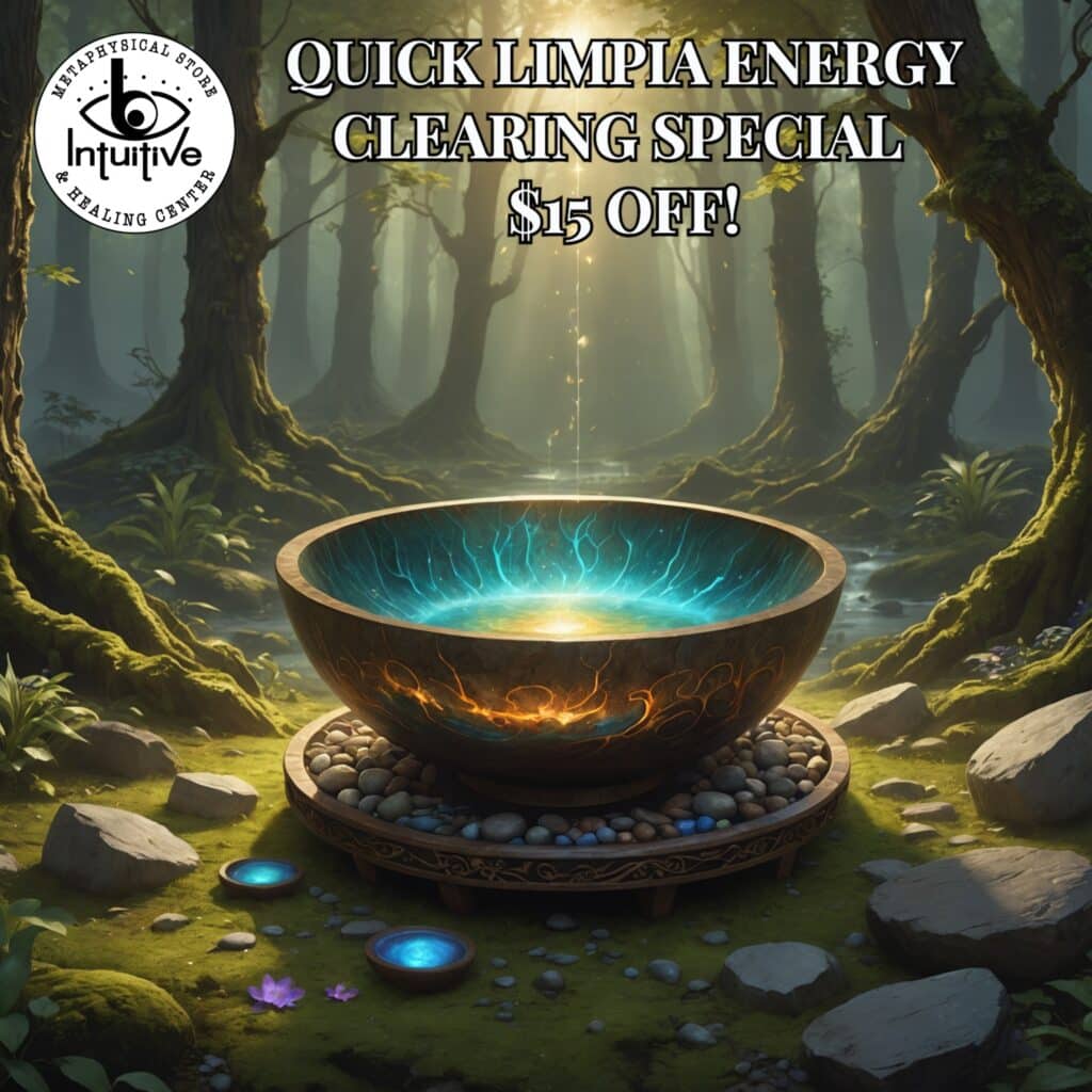 Draleon Quick Limpia Energy Clearing- Remove Negative Energy and Imprints, Reduce Stress and More!