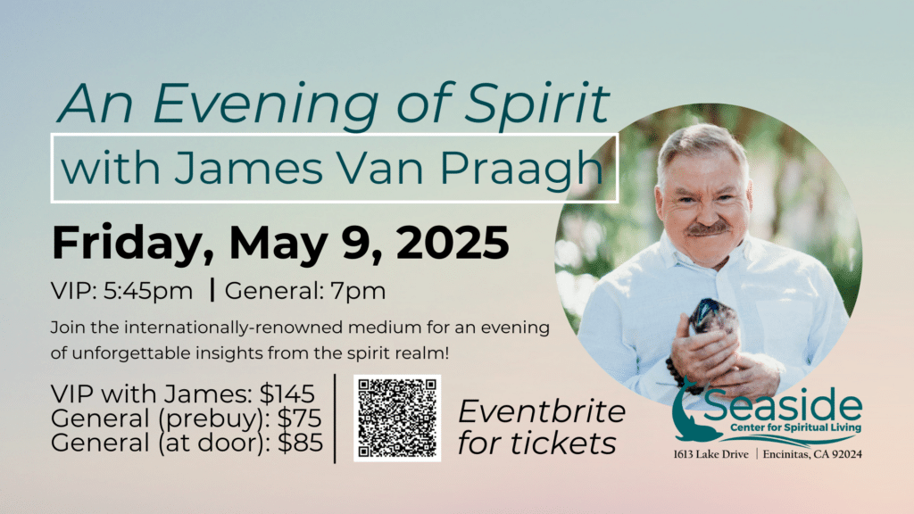 [ad] An Evening of Spirit with James Van Praagh