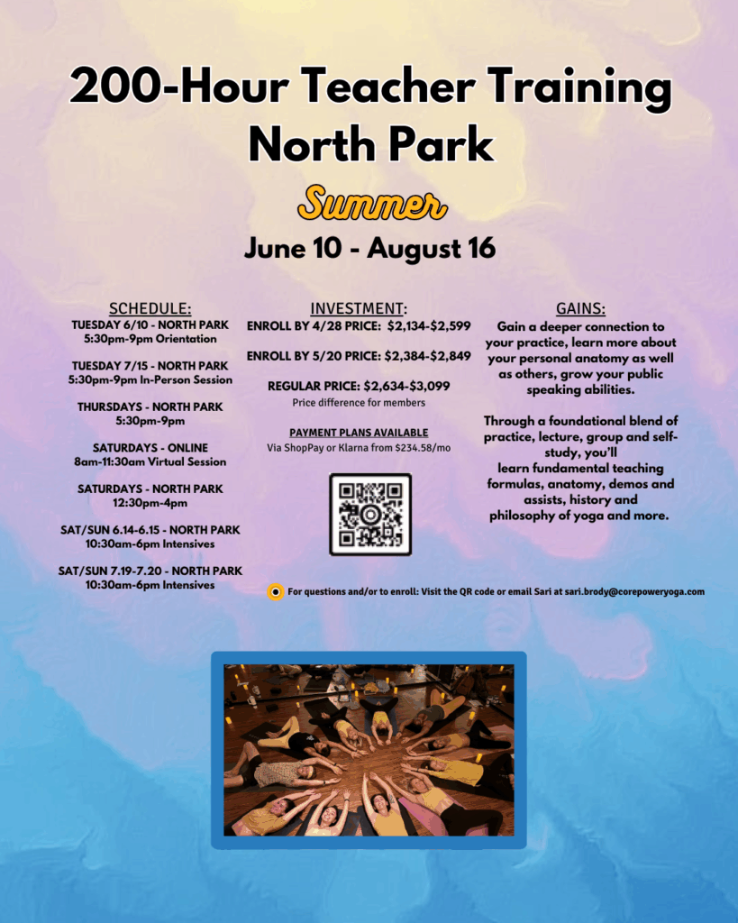 200-Hour Summer Teacher Training