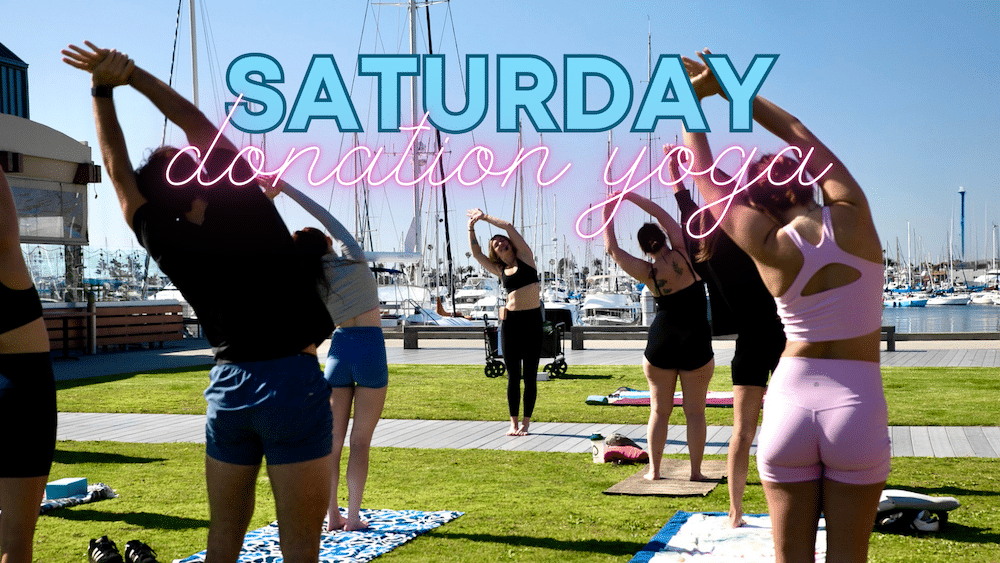 Saturday Morning All-Levels Donation Yoga at the Point Loma Marina