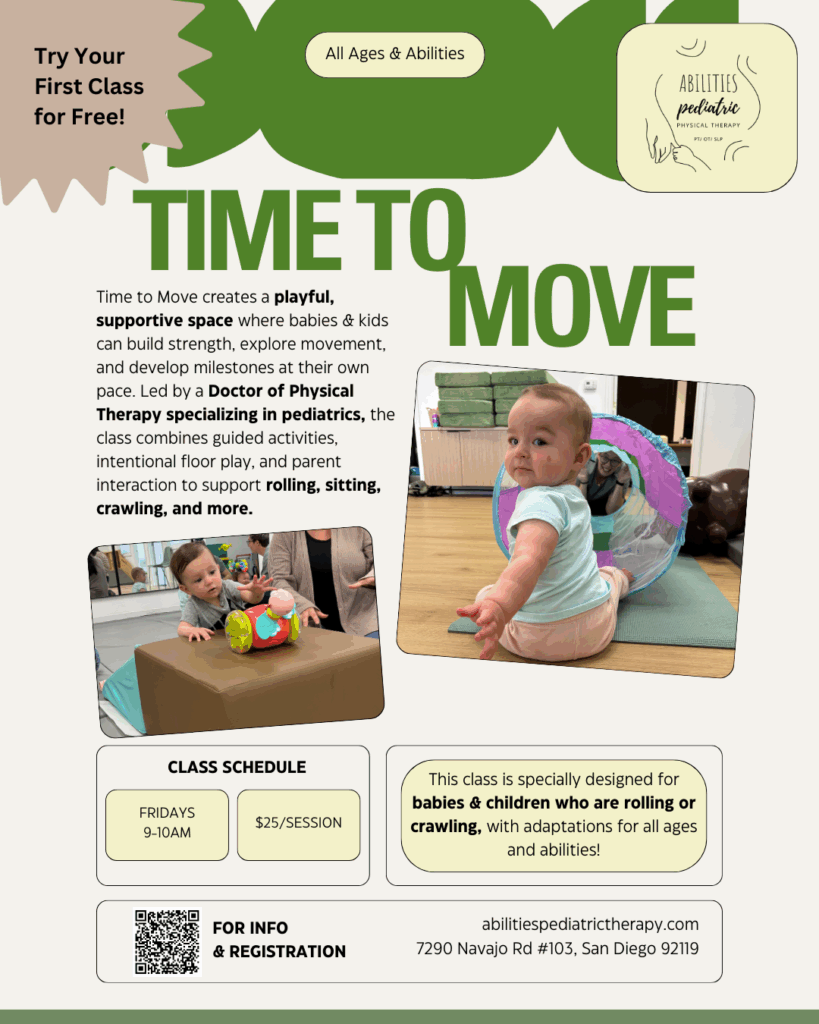 Time to Move: Play-Based Class for Rollers & Crawlers