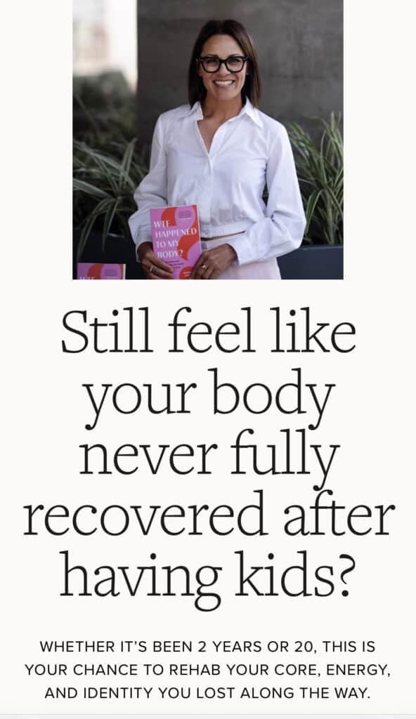 WTF happened to my body? Virtual Pilates and book club series