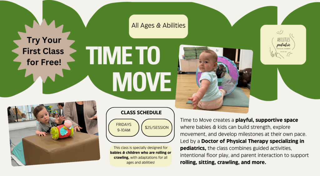 Time to Move: Play-Based Class for Rollers & Crawlers