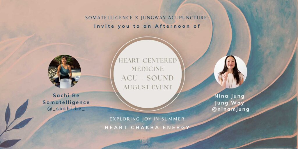Heart-Centered Medicine: Acupuncture + Floating Sound Bath - Joy & Heart