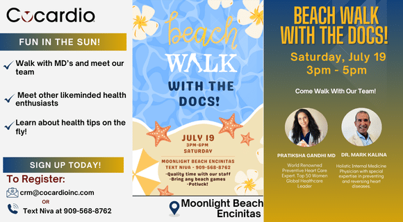 Beach Walk With The Docs!
