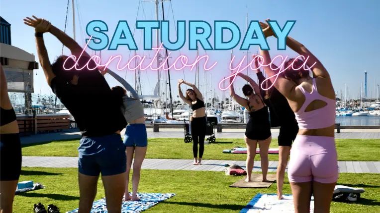 Saturday Morning All-Levels Donation Yoga at the Point Loma Marina
