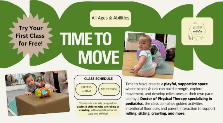 Time to Move: Play-Based Class for Rollers & Crawlers