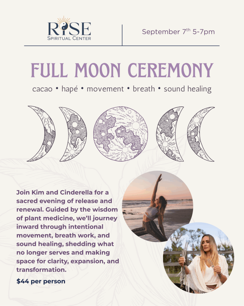 Full Moon Ceremony Breathwork, Meditation & Hape