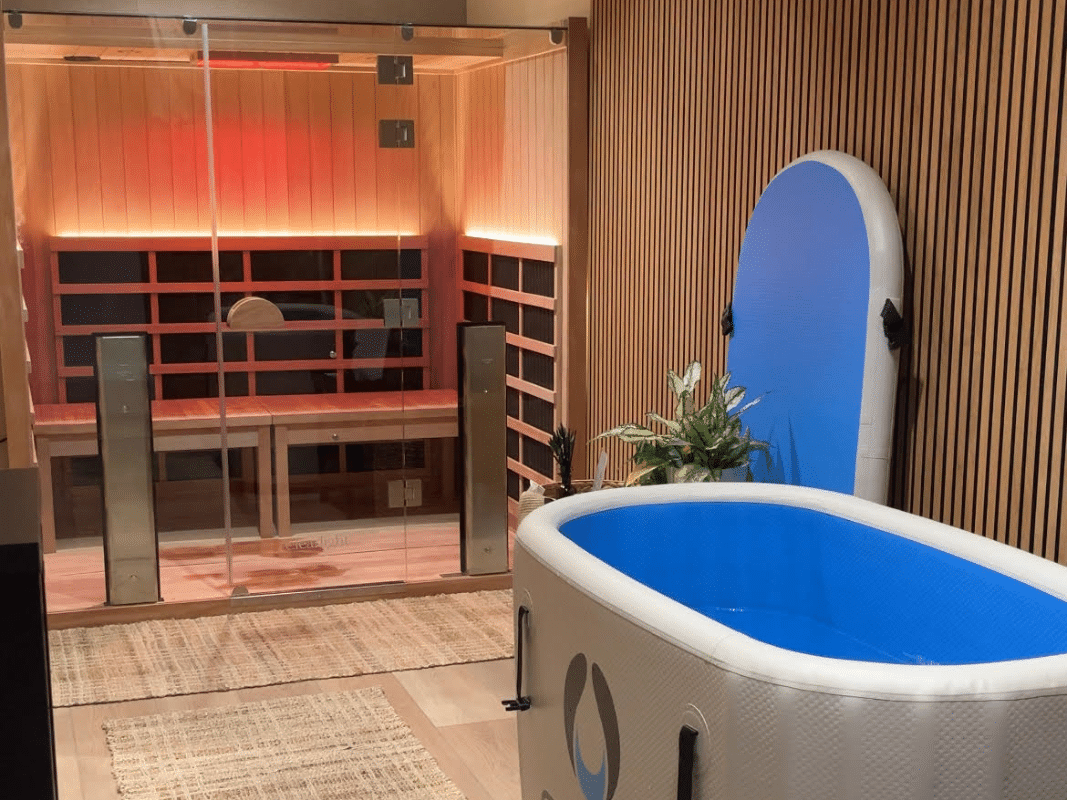rise lagree poway cold plunge sauna
