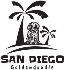 sandiego Goldendoodle black logo