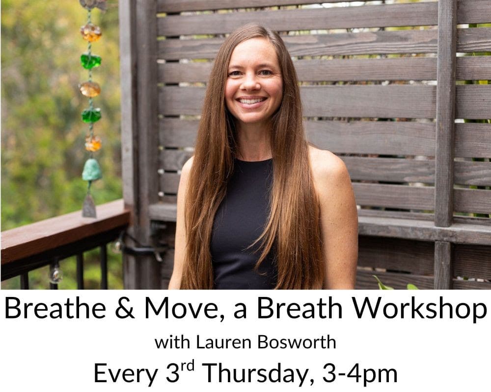 Breathe & Move, A Breath Workshop