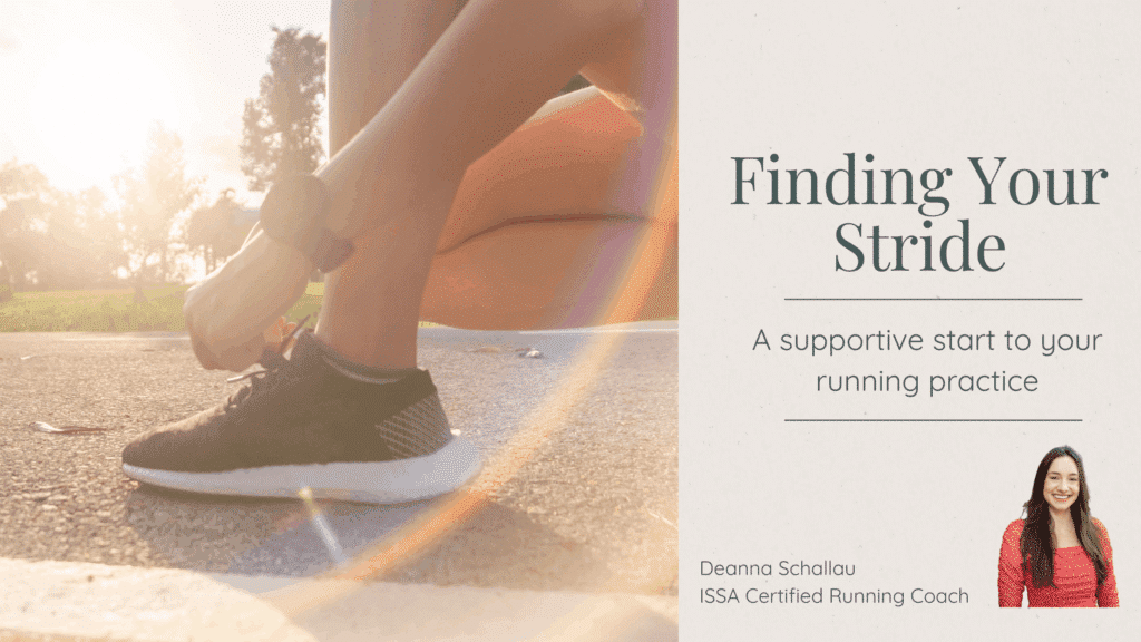 Finding Your Stride: A Supportive Start to Your Running Practice
