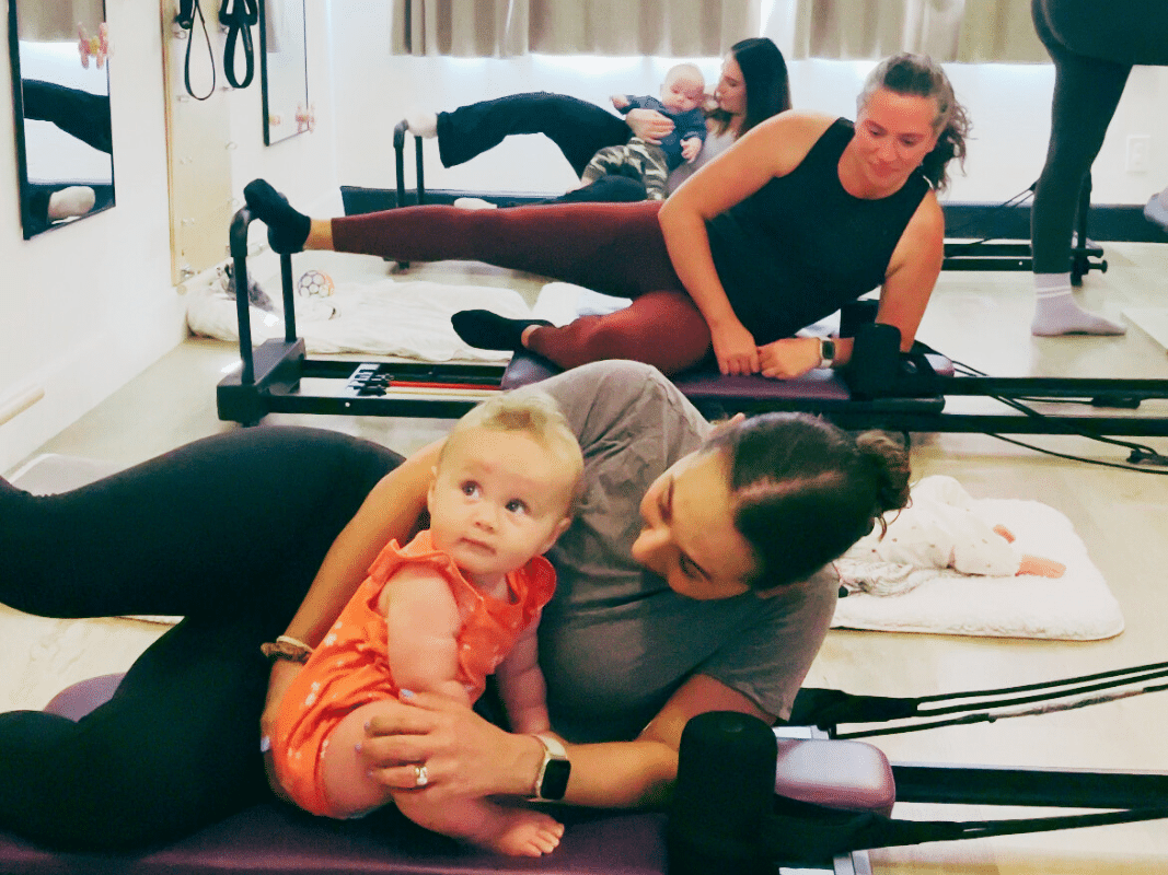 om baby bliss san diego postpartum pilates yoga