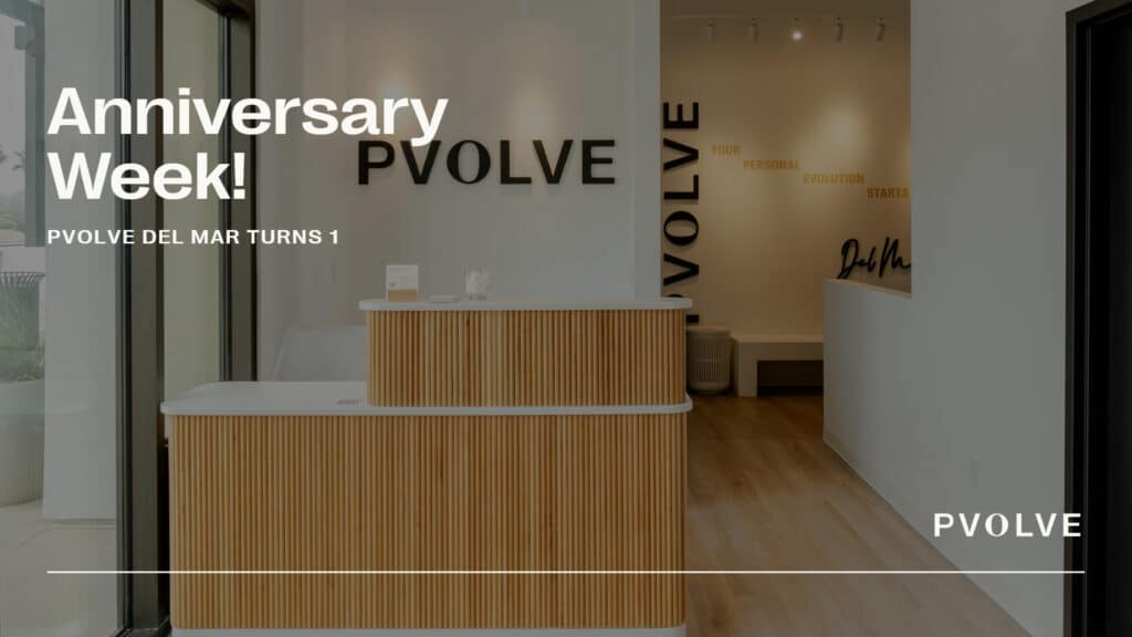 Pvolve Del Mar 1-Year Anniversary Week: Classes, Gifting & Celebration