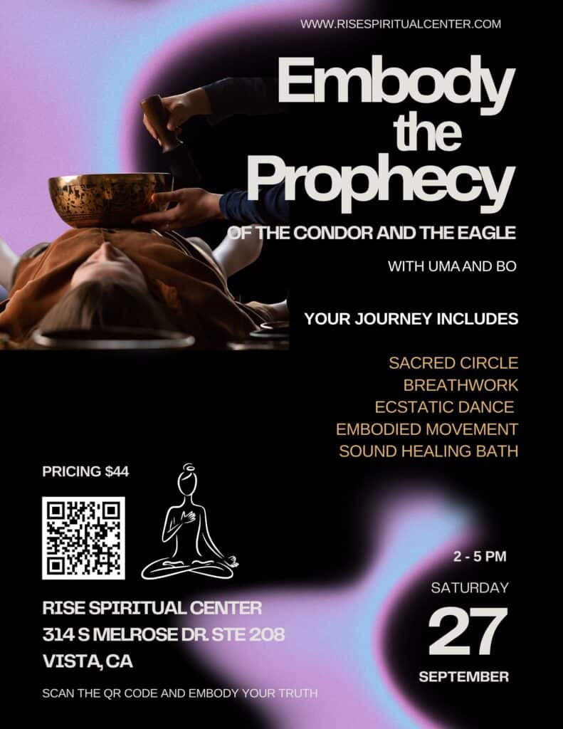 Embodying the Prophecy of the Condor and the Eagle: A One-Day Transformational Retreat