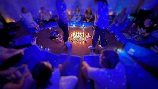 Happy Blue Marble New Moon Ceremony