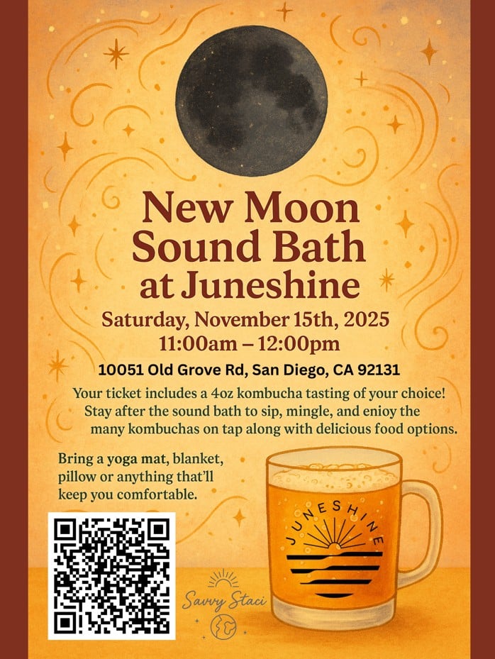 New Moon Sound Bath at Juneshine