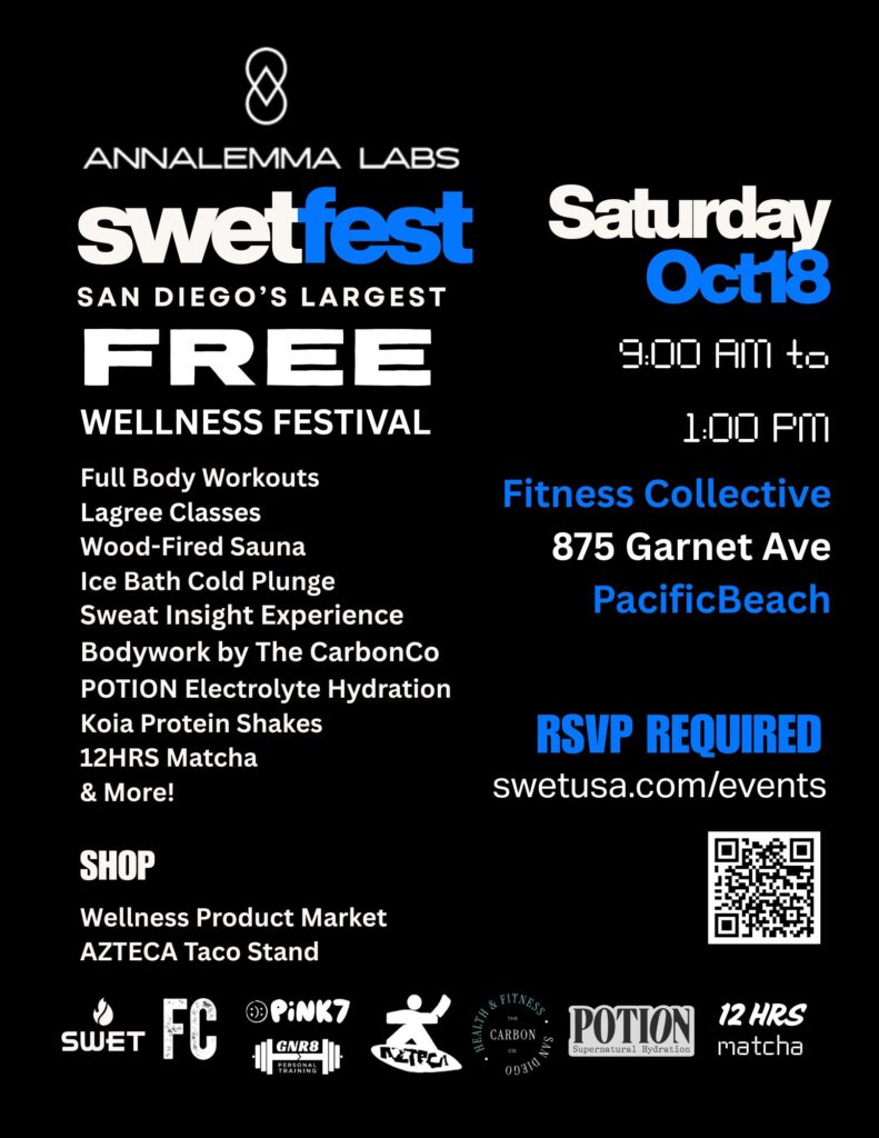 SWETFEST is San Diego's largest FREE wellness festival