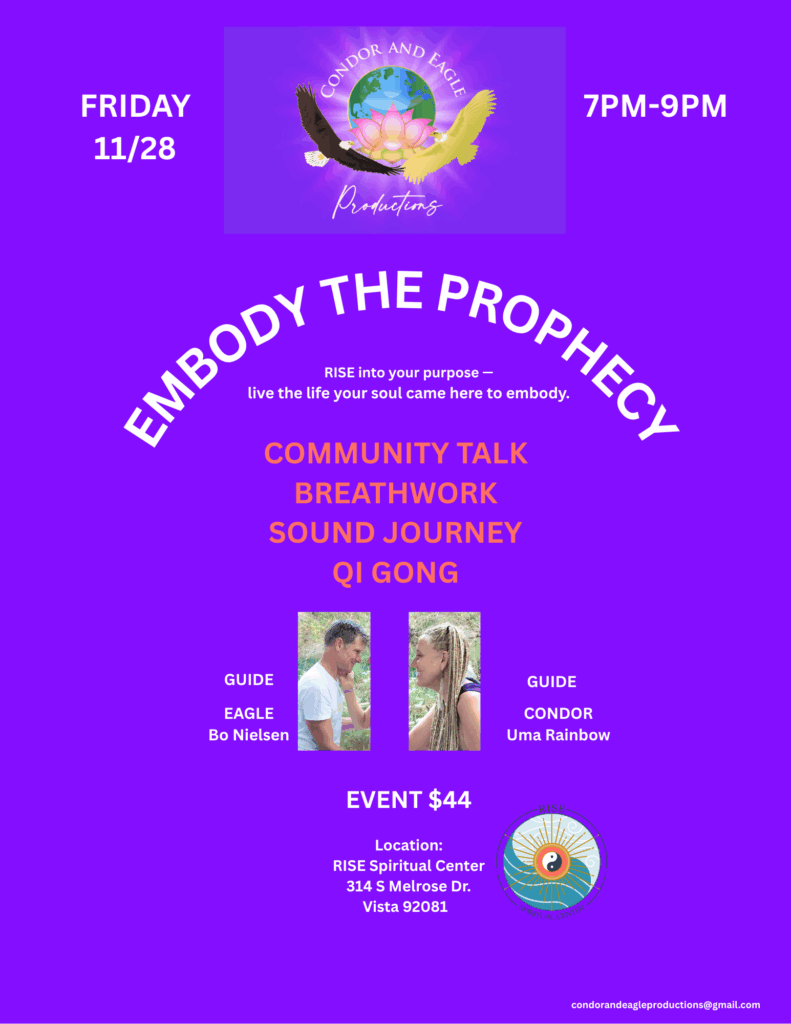 Embodying the Prophecy of the Condor and the Eagle