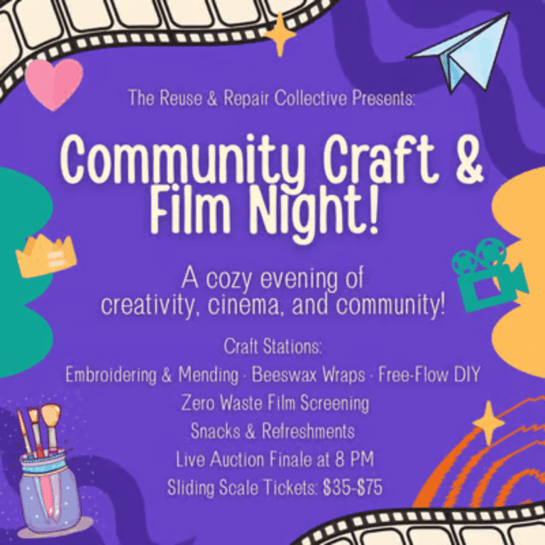Community Craft Film Night Fundraiser 1 1 768x768