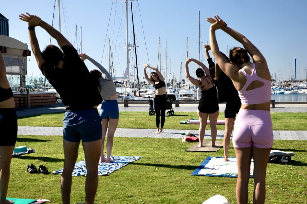 Sunday Morning All-Levels Donation Yoga at Jimmy's Point Loma Marina