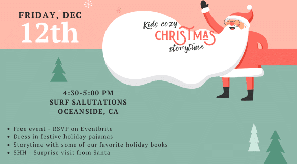 Kids Cozy Christmas Storytime + Yoga