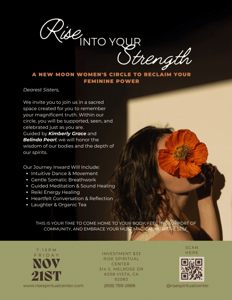 A New Moon Women's Circle to Reclaim your Feminine Power