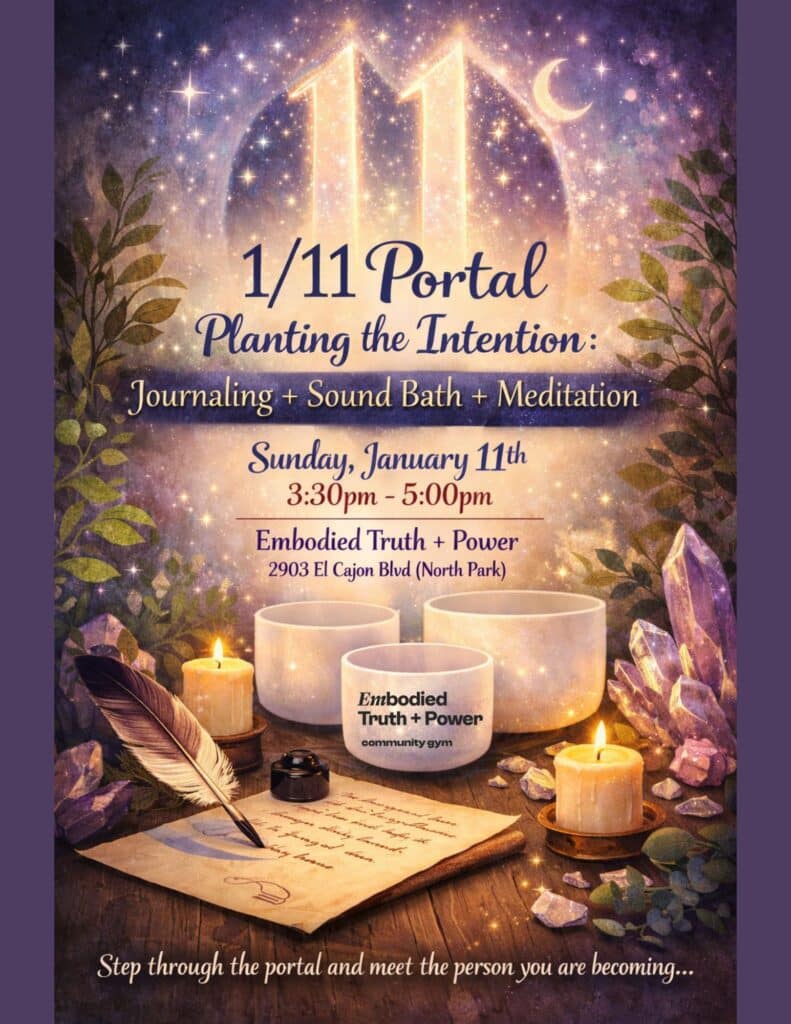 1/11 Portal: Planting the Intention Ritual