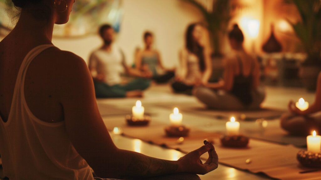 Candlelight Restorative, Reiki, and Sound Healing