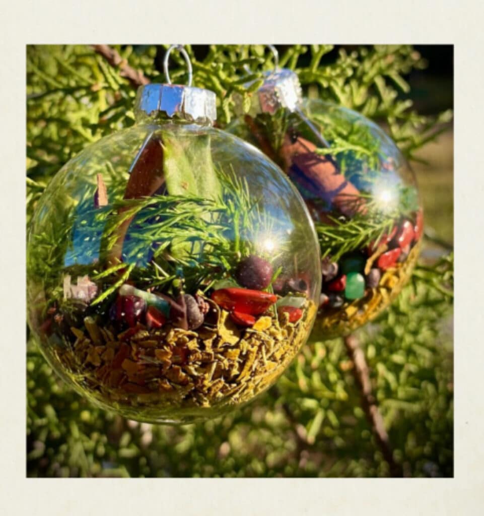 Witches Ball Ornaments