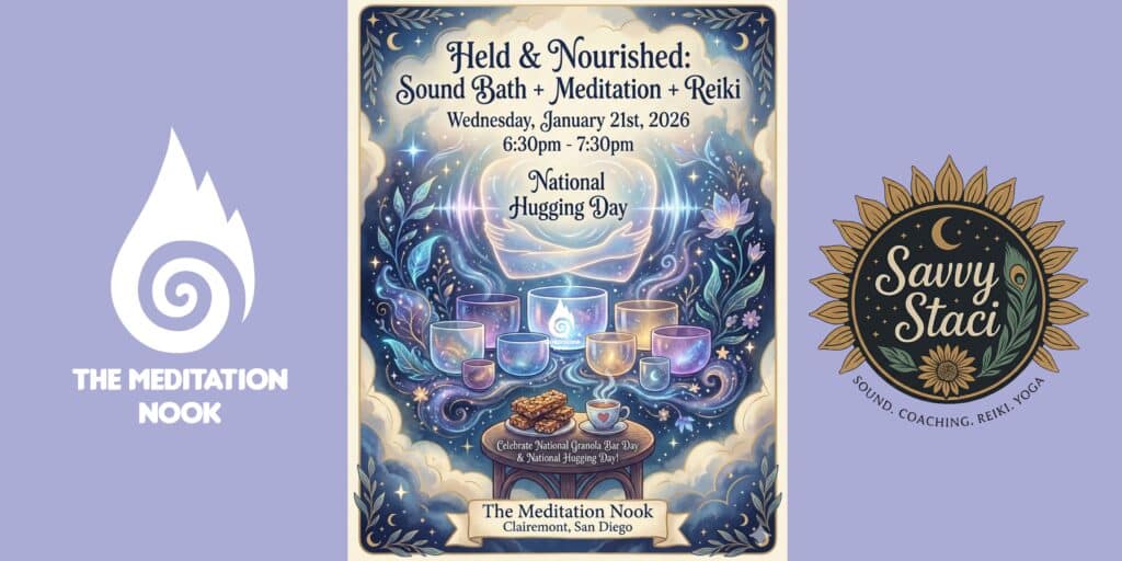Held & Nourished: Sound Bath + Meditation + Reiki