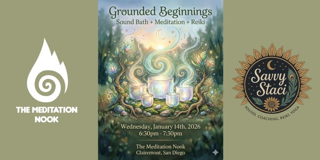 Grounded Beginnings: Sound Bath + Meditation + Reiki