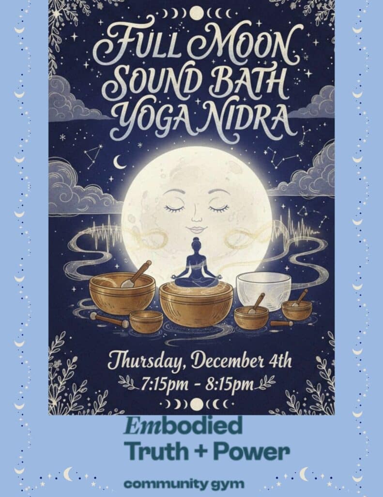 Full Moon Sound Bath