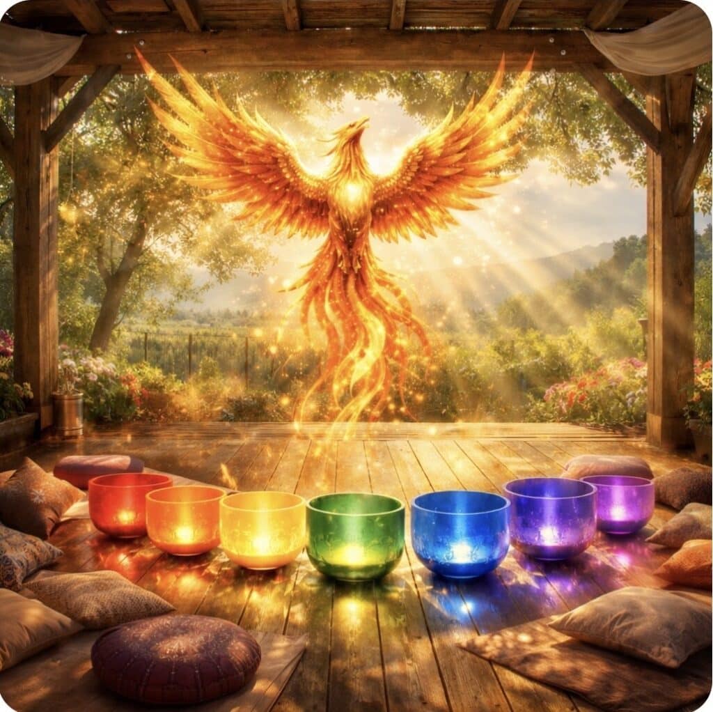 Phoenix Rising: A Sound Healing Flight — Ignite Your Inner Fire and Soar