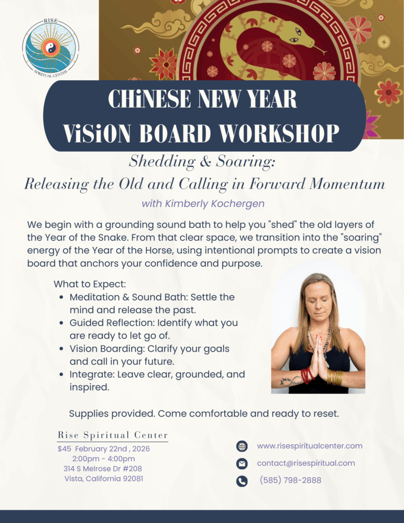 A Chinese New Year Vision Board Workshop