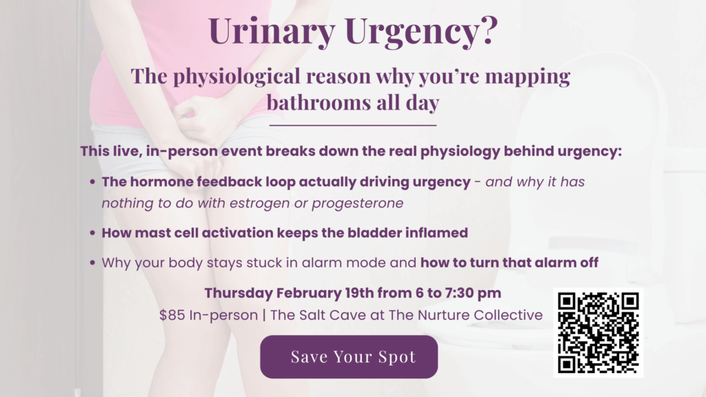 [ad] Urinary Urgency Relief Workshop