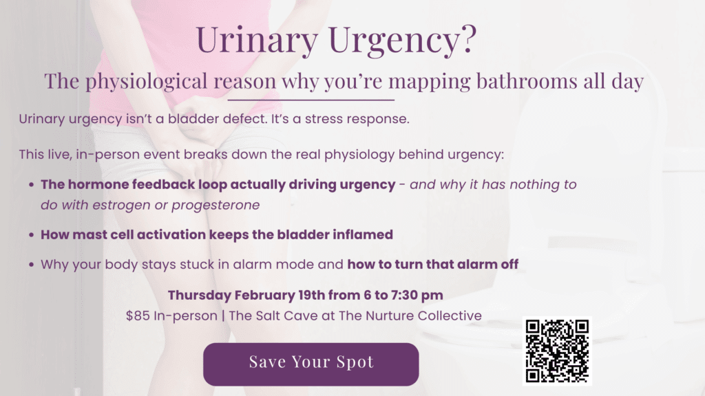 [ad] Urinary Urgency Relief Workshop