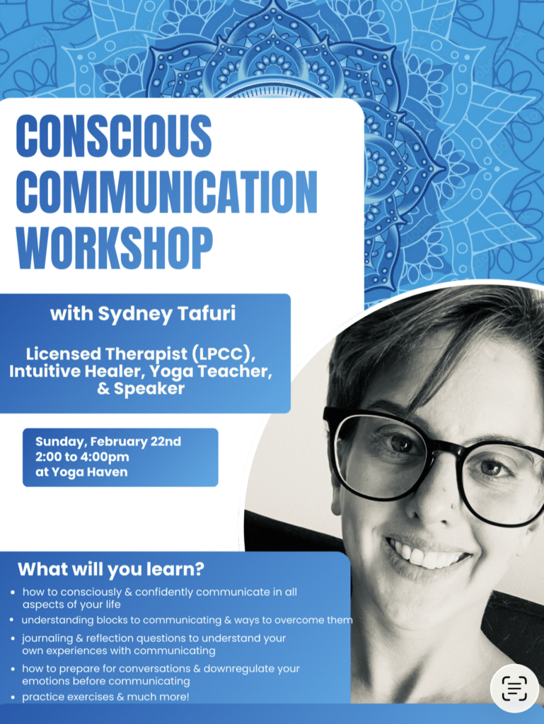 Conscious Communication Workshop