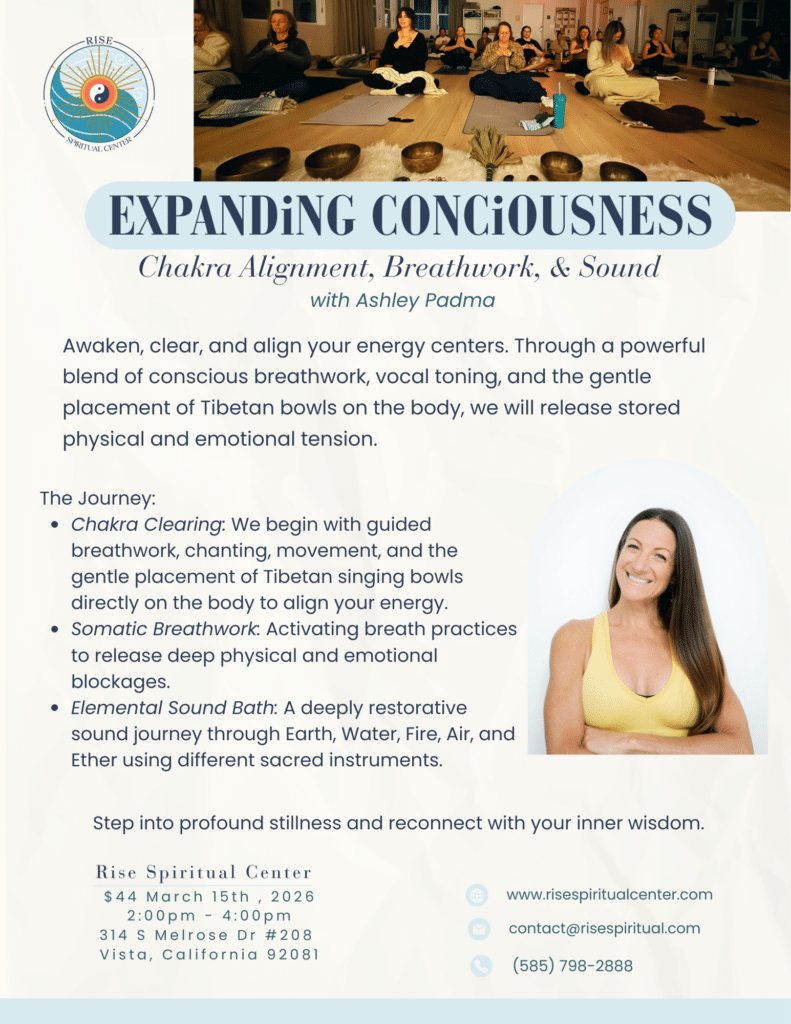 Expanding Consciousness: Chakra Alignment, Breathwork, and Sound